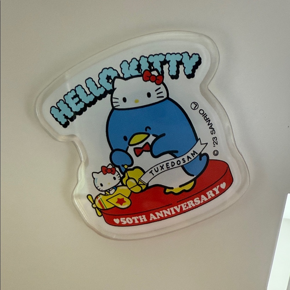 Sanrio Characters 50th Anniversary Blind Bag Acrylic Magnet (Tuxedo Sam)